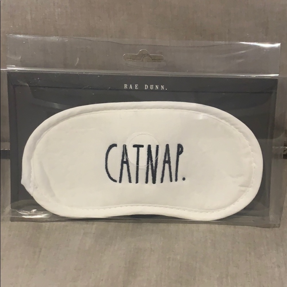 Rae Dunn Sleep Mask CATNAP. eye mask